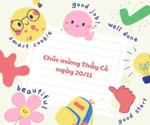 Những lời chúc 20/11 hay, ngắn gọn và ý nghĩa nhất dành tặng thầy cô