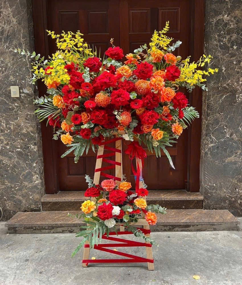 Kệ Hoa Khai Trương 55