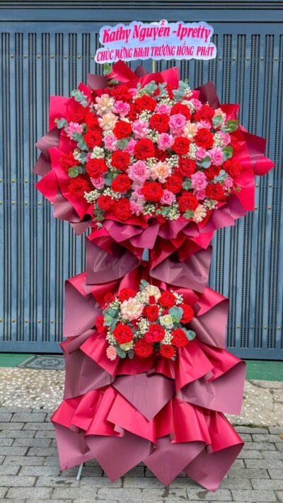 Kệ Hoa Khai Trương 49