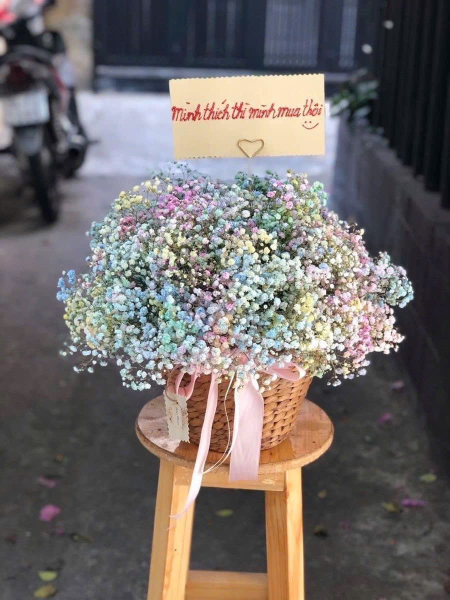 Giỏ Hoa Hương Sắc Ngày Mới - BBGH42