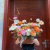 Giỏ Hoa Phát Lộc Tươi Sáng - BBGH32