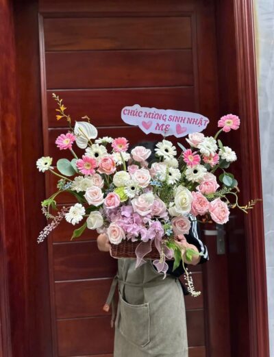 Giỏ Hoa Mến Thương Gửi Tặng - BBGH33