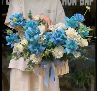 Giỏ Hoa Khởi Đầu May Mắn - BBGH36