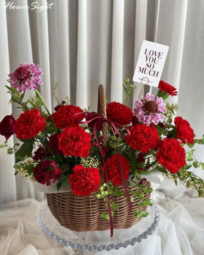 Giỏ Hoa Sinh Nhật Hạnh Phúc - BBGHSN1