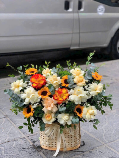 Giỏ Hoa Vượng Phát - BBGHKT2